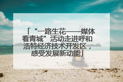 “一路生花——媒体看青城”活动走进呼和浩特经济技术开发区，感受发展新动能