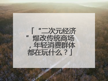 “二次元经济”爆改传统商场，年轻消费群体都在玩什么？
