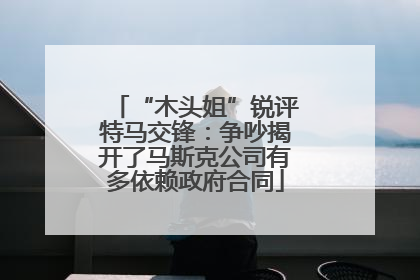 “木头姐”锐评特马交锋：争吵揭开了马斯克公司有多依赖政府合同