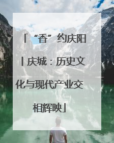 “香”约庆阳丨庆城：历史文化与现代产业交相辉映