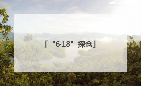 “6·18”探仓
