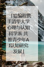 猿编程携手清华大学心理与认知科学系 共推青少年AI认知研究发展
