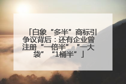 白象“多半”商标引争议背后：还有企业曾注册“一倍半”“一大袋”“1桶半”
