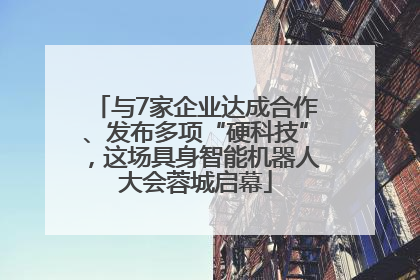 与7家企业达成合作、发布多项“硬科技”，这场具身智能机器人大会蓉城启幕