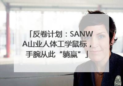 反卷计划：SANWA山业人体工学鼠标，手腕从此“躺赢”