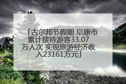 古尔邦节假期 阜康市累计接待游客33.07万人次 实现旅游经济收入23161万元