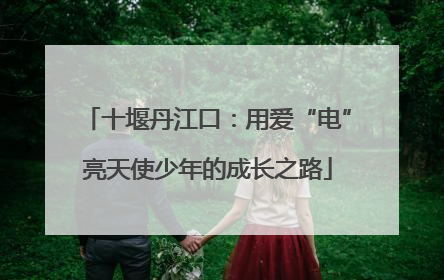 十堰丹江口：用爱“电”亮天使少年的成长之路