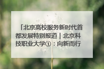 北京高校服务新时代首都发展特别报道｜北京科技职业大学①：向新而行，为首都低空经济发展提供“即战力”