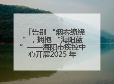 告别 “烟雾缭绕”，拥抱 “海阳蓝”——海阳市疾控中心开展2025 年无烟宣传“海阳特色”实践记录