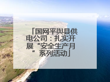 国网平舆县供电公司：扎实开展“安全生产月”系列活动