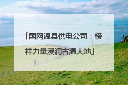 国网温县供电公司：榜样力量浸润古温大地