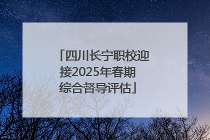 四川长宁职校迎接2025年春期综合督导评估