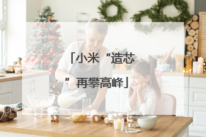小米“造芯”再攀高峰