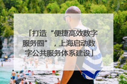 打造“便捷高效数字服务圈”，上海启动数字公共服务体系建设