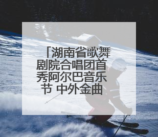 湖南省歌舞剧院合唱团首秀阿尔巴音乐节 中外金曲惊艳欧洲