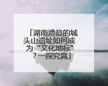 湖南澧县的城头山遗址如何成为“文化地标”？一探究竟