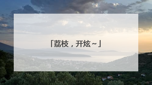 荔枝，开炫～