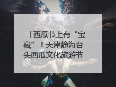 西瓜节上有“宝藏”！天津静海台头西瓜文化旅游节甜蜜开幕