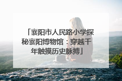 襄阳市人民路小学探秘襄阳博物馆：穿越千年触摸历史脉搏