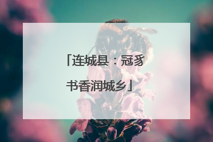 连城县：冠豸书香润城乡