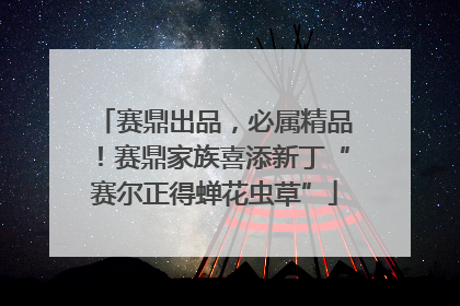 赛鼎出品，必属精品！赛鼎家族喜添新丁“赛尔正得蝉花虫草”