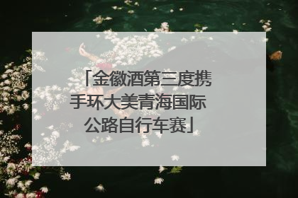金徽酒第三度携手环大美青海国际公路自行车赛
