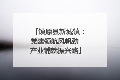 镇原县新城镇：党建领航风帆劲 产业铺就振兴路
