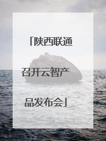 陕西联通召开云智产品发布会