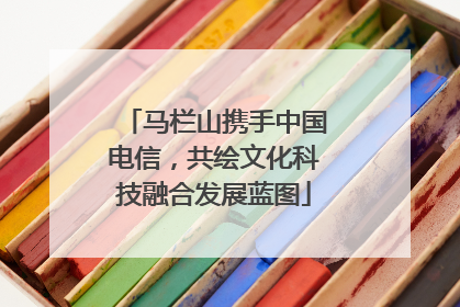 马栏山携手中国电信，共绘文化科技融合发展蓝图