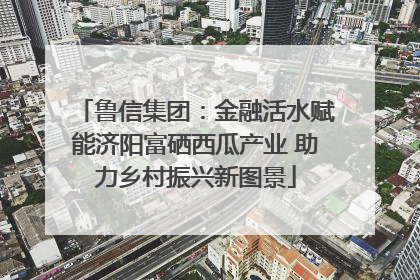 鲁信集团：金融活水赋能济阳富硒西瓜产业 助力乡村振兴新图景
