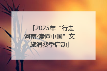 2025年“行走河南·读懂中国”文旅消费季启动