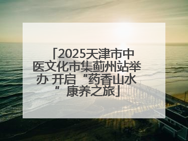 2025天津市中医文化市集蓟州站举办 开启“药香山水”康养之旅