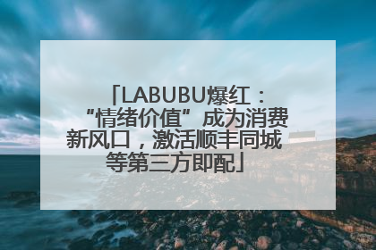 LABUBU爆红：“情绪价值”成为消费新风口，激活顺丰同城等第三方即配